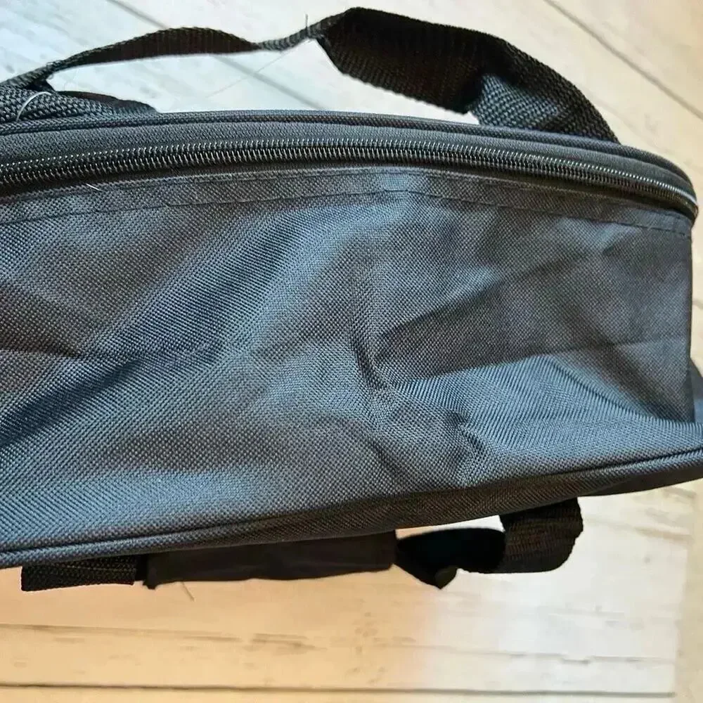 Rockland Canvas Carry On Bag NWT Black Small Travel Duffel Underseat Cargo Tote